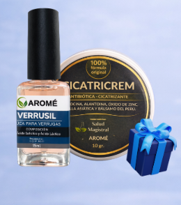 VERRUSIL REMOVEDOR DE VERRUGAS + crema CICATRICREM de REGALO