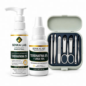Pack Uñas Renovadas™ – Terbinafina + Jabón Antimicótico + Kit Premium